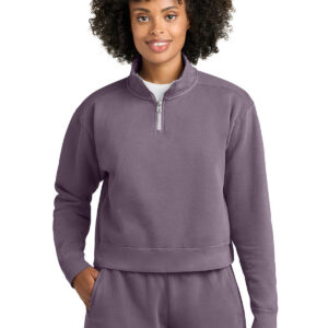 Comfort Colors ®  Women's Mid-Length 1/4-Zip Sweatshirt 1580L